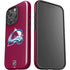 NHL Colorado Avalanche Solid Background iPhone 16 Pro Impact Case