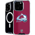 NHL Colorado Avalanche Solid Background iPhone 16 Pro Max MagSafe Case
