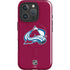 NHL Colorado Avalanche Solid Background iPhone 16 Pro Max Magsafe Impact Case