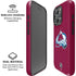 NHL Colorado Avalanche Solid Background iPhone 16 Pro Max Magsafe Impact Case