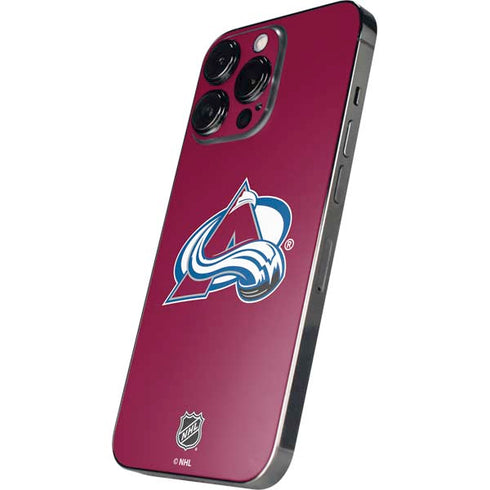NHL Colorado Avalanche Solid Background iPhone 16 Pro Max Skin