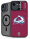NHL Colorado Avalanche Solid Background iPhone 16e Kickstand Case