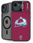 NHL Colorado Avalanche Solid Background iPhone 16e Kickstand Case