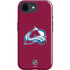 NHL Colorado Avalanche Solid Background iPhone 16e Impact Case