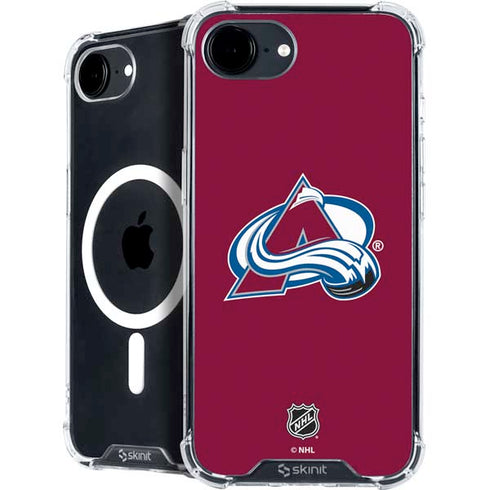 NHL Colorado Avalanche Solid Background iPhone 16e MagSafe Case