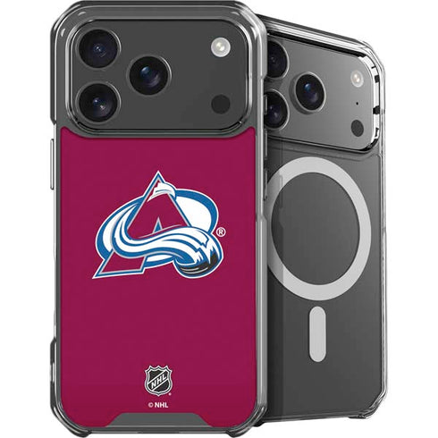 NHL Colorado Avalanche Solid Background iPhone 18 Pro MagSafe Case