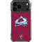 NHL Colorado Avalanche Solid Background iPhone 18 Pro Max Clear Case