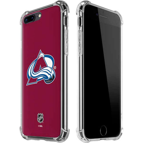 NHL Colorado Avalanche Solid Background iPhone Cases