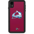 NHL Colorado Avalanche Solid Background iPhone Cases