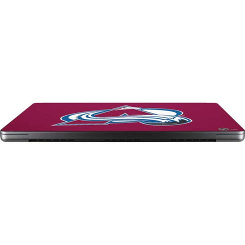 NHL Colorado Avalanche Solid Background Apple MacBook Pro 14-inch Skin