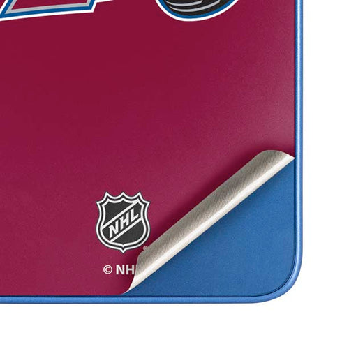 NHL Colorado Avalanche Solid Background Moto G Play 4G (2024) Skin