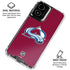 NHL Colorado Avalanche Solid Background Moto G Power 5G (2024) Clear Case