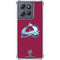 NHL Colorado Avalanche Solid Background Moto G Stylus 5G (2025) Clear Case