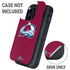 NHL Colorado Avalanche Solid Background Otterbox Defender iPhone Skin