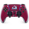 NHL Colorado Avalanche Solid Background PS5 DualSense Edge Pro Controller Skin