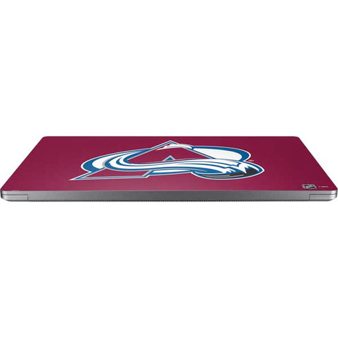 NHL Colorado Avalanche Solid Background Laptop Skins
