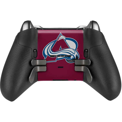 NHL Colorado Avalanche Solid Background Xbox Elite Wireless Controller Series 2 Skin