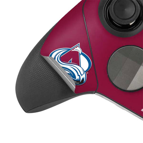 NHL Colorado Avalanche Solid Background Xbox Elite Wireless Controller Series 2 Skin