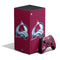 NHL Colorado Avalanche Solid Background XBox Series X Digital Edition Bundle Skin