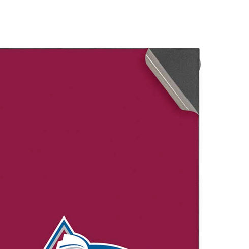NHL Colorado Avalanche Solid Background XBox Series X Digital Edition Console Skin