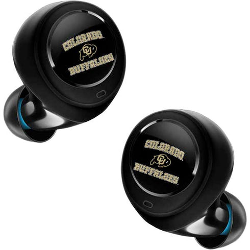 University of Colorado CU Logo on Gold Amazon Echo Buds Skin
