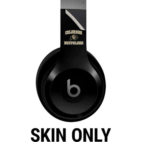 University of Colorado CU Logo on Gold Beats Solo 4 Wireless Headphones Skin