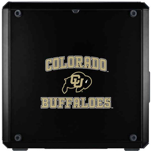 University of Colorado CU Logo on Gold Cooler Master MasterBox Q300L Mini Tower Skin