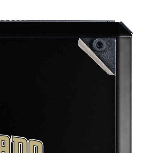 University of Colorado CU Logo on Gold Cooler Master MasterBox Q300L Mini Tower Skin