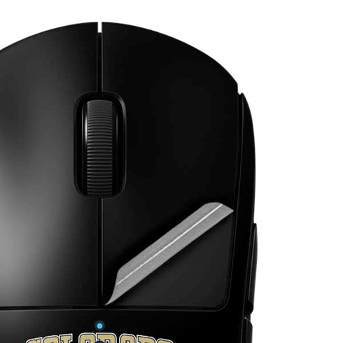 University of Colorado CU Logo on Gold G Pro Wireless Gaming Mouse Skin