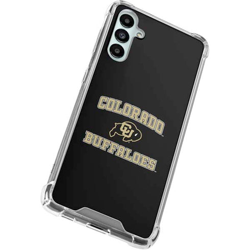 University of Colorado CU Logo on Gold Gabb Phone 4 Clear Case