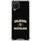 University of Colorado CU Logo on Gold Galaxy A12 Clear Case