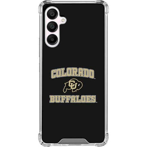 University of Colorado CU Logo on Gold Galaxy A16 5G Clear Case