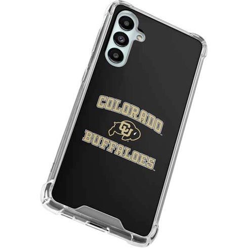 University of Colorado CU Logo on Gold Galaxy A16 5G Clear Case
