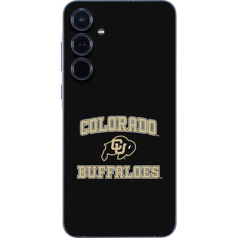 University of Colorado CU Logo on Gold Galaxy A55 5G Skin