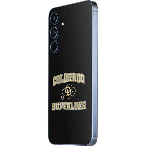 University of Colorado CU Logo on Gold Galaxy A55 5G Skin