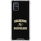 University of Colorado CU Logo on Gold Galaxy A71 5G Clear Case
