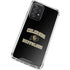 University of Colorado CU Logo on Gold Galaxy A72 5G Clear Case