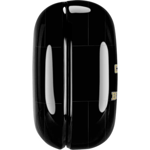 University of Colorado CU Logo on Gold Galaxy Buds Pro Skin
