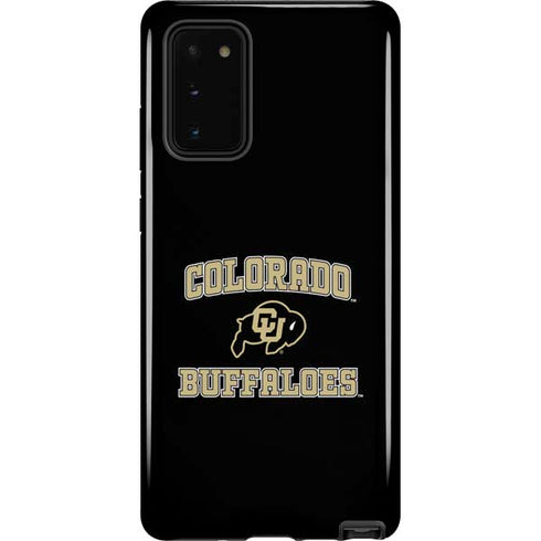 University of Colorado CU Logo on Gold Galaxy Note20 5G Pro Case