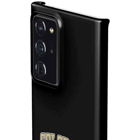University of Colorado CU Logo on Gold Galaxy Note20 Ultra 5G Lite Case