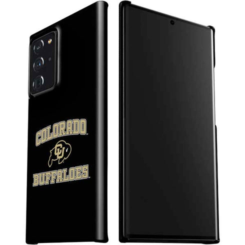 University of Colorado CU Logo on Gold Galaxy Note20 Ultra 5G Lite Case