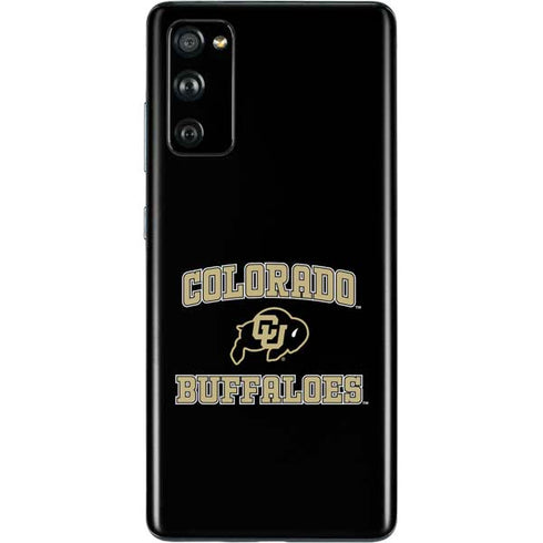 University of Colorado CU Logo on Gold Galaxy S20 Fan Edition Skin