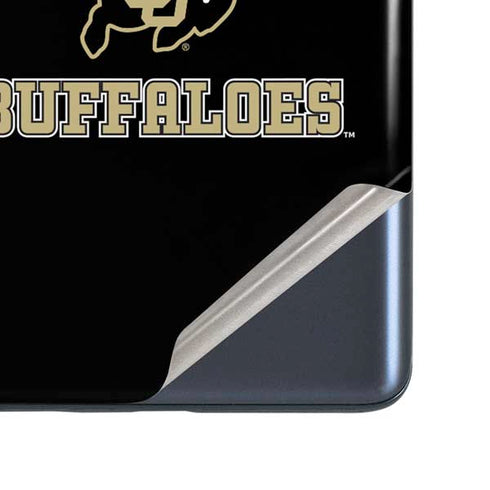 University of Colorado CU Logo on Gold Galaxy S20 Fan Edition Skin