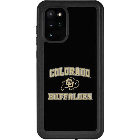 University of Colorado CU Logo on Gold Galaxy S20 Plus Waterproof Case