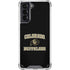 University of Colorado CU Logo on Gold Galaxy S21 5G Clear Case