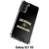 University of Colorado CU Logo on Gold Galaxy S21 5G Clear Case