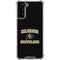 University of Colorado CU Logo on Gold Galaxy S21 FE Clear Case