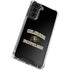University of Colorado CU Logo on Gold Galaxy S21 FE Clear Case
