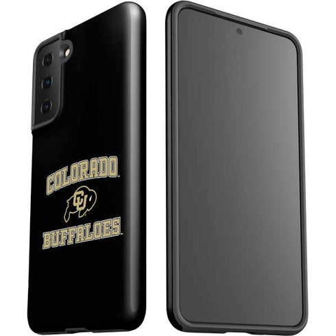 University of Colorado CU Logo on Gold Galaxy S21 Plus 5G Pro Case