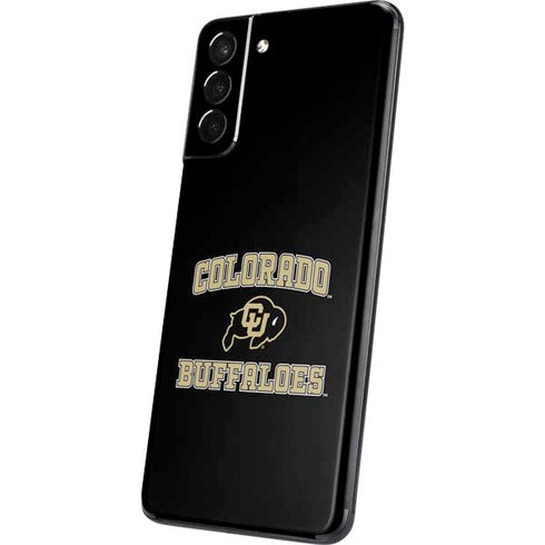 University of Colorado CU Logo on Gold Galaxy S21 Plus 5G Skin
